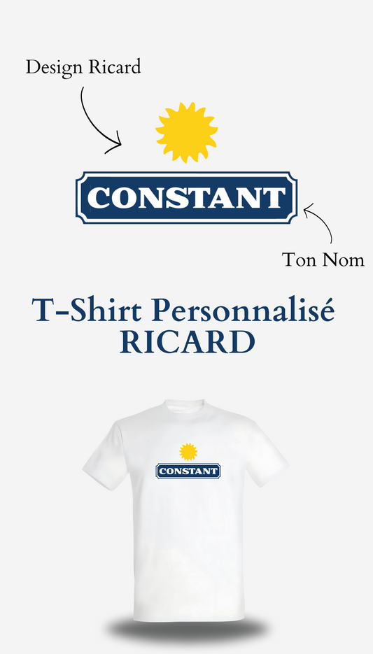T-Shirt Ricard personnalisé