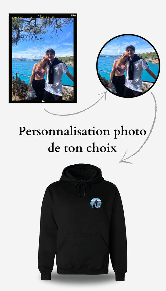 Custom SWEATSHIRT with the photo of your choice 🎞️