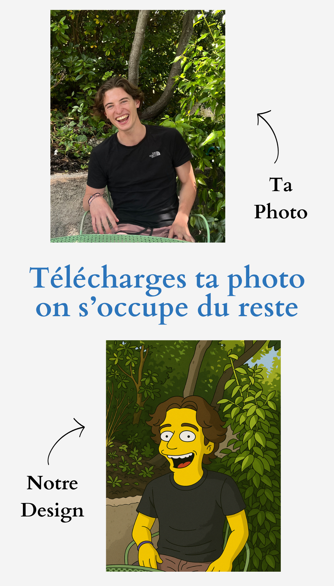 Custom Simpson T-shirt