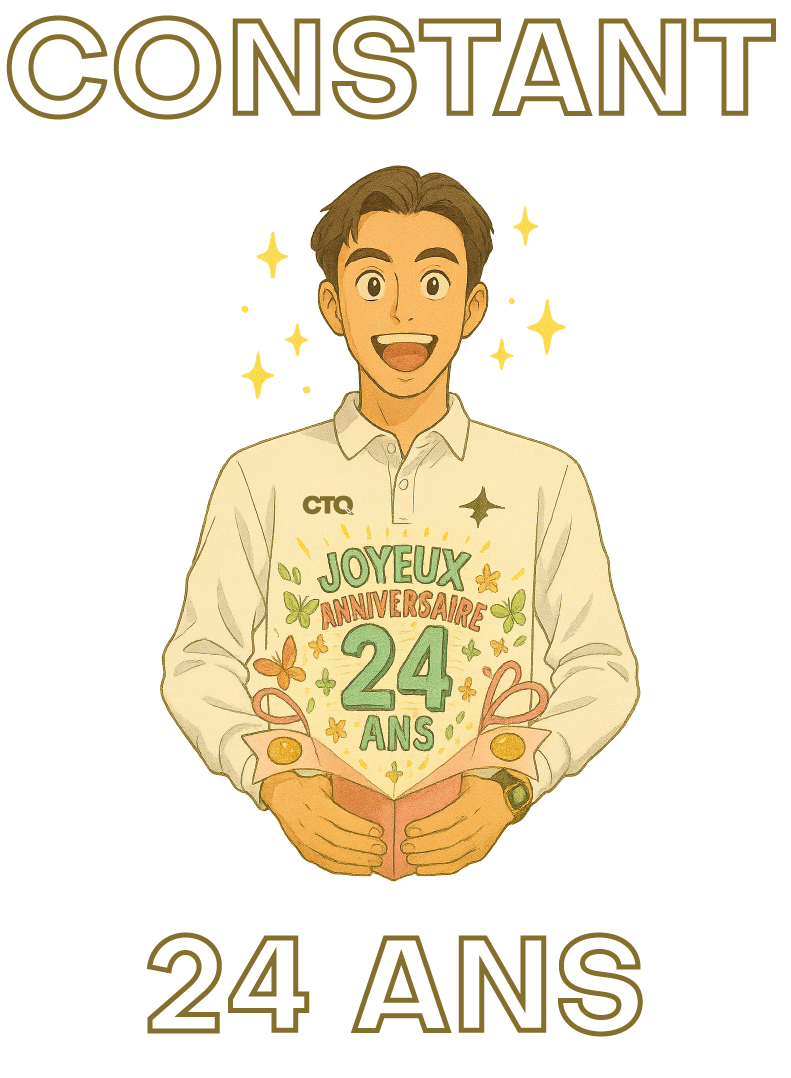 T-Shirt Anniversaire personnalisé