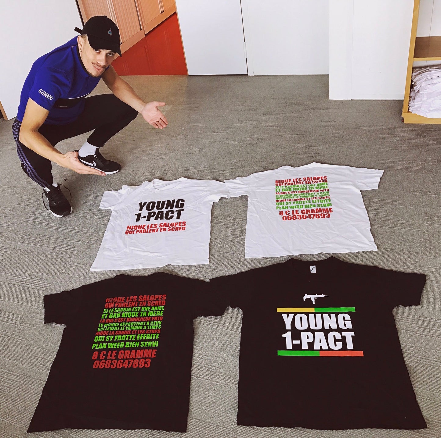T-SHIRT Mister V Young 1 Pact