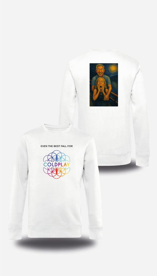 Coldplay humor CEO sweatshirt