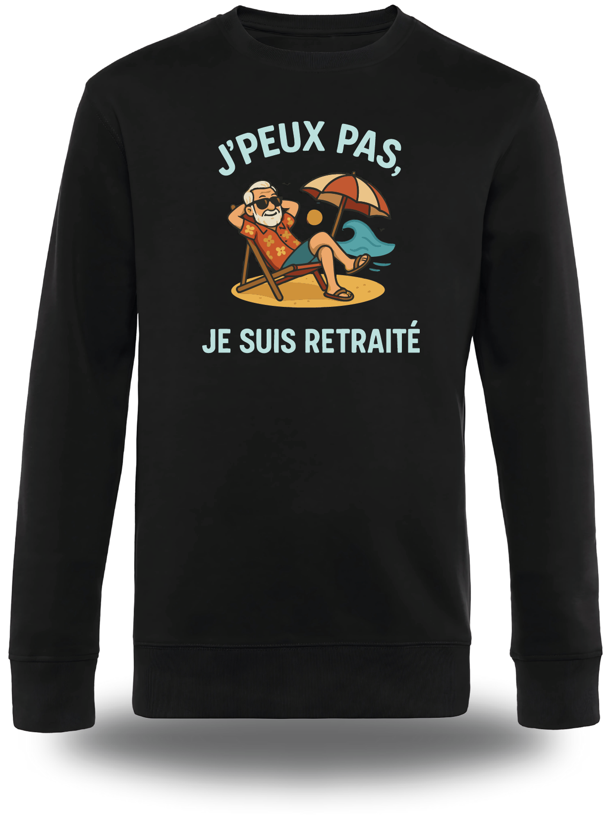 Sweatshirt J'peux pas je suis retraité