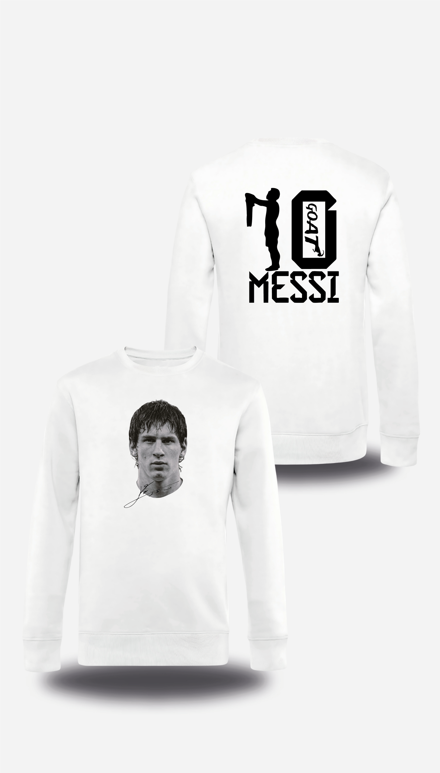 Sweatshirt Messi Goat - Streetwear Design