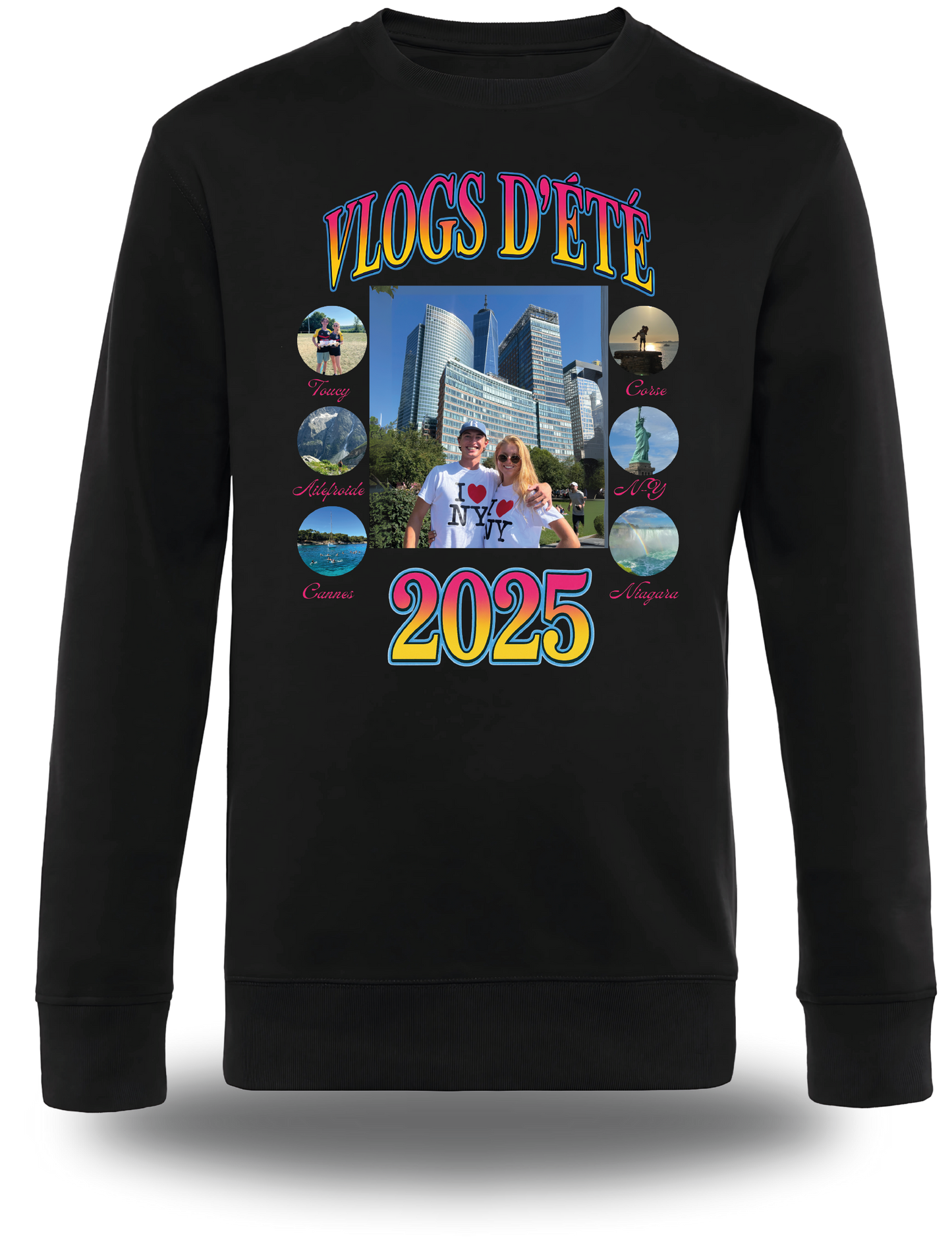 Sweatshirt Vlog d'Août Lena Situations - personnalisable