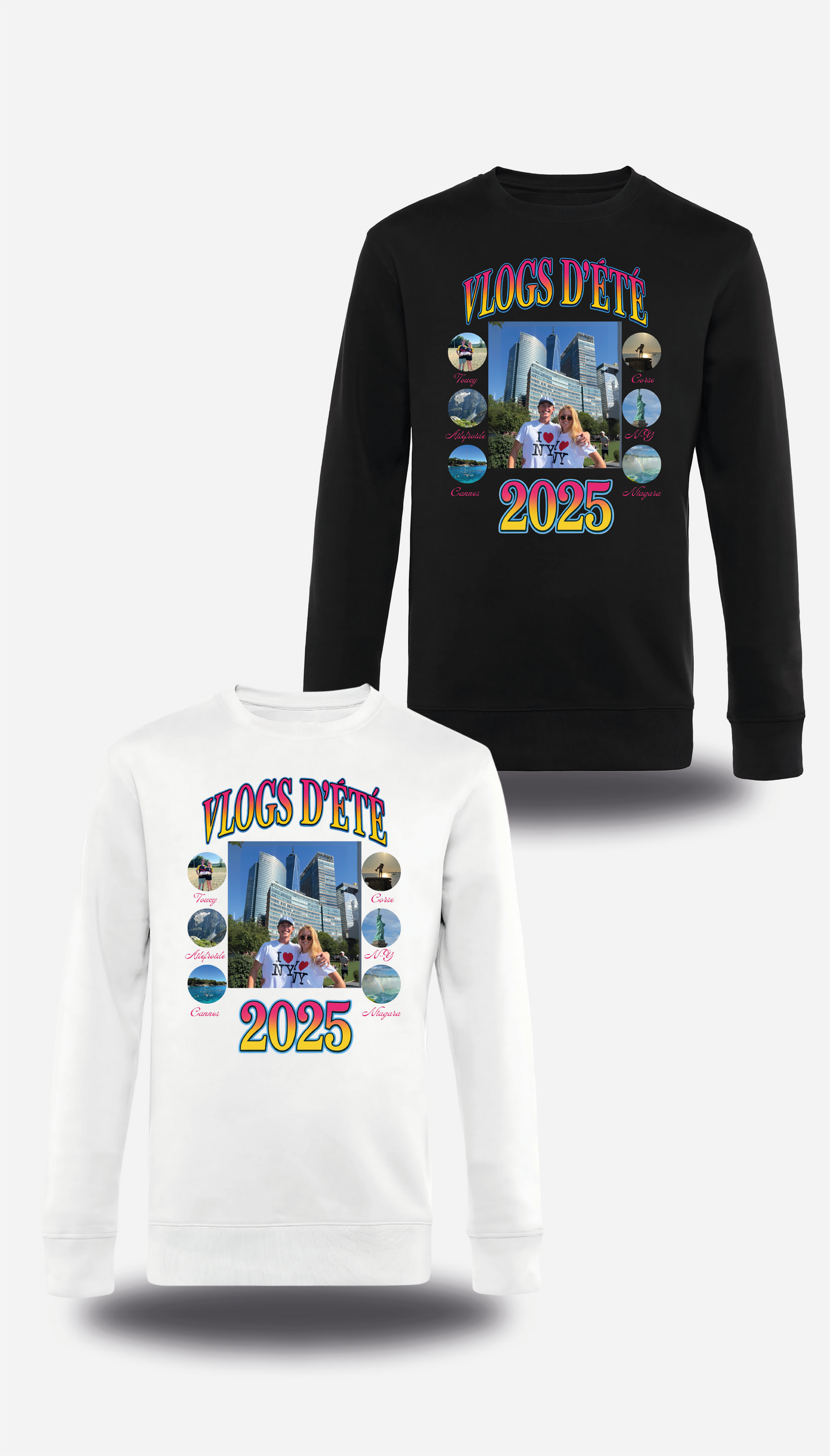 Sweatshirt Vlog d'Août Lena Situations - personnalisable