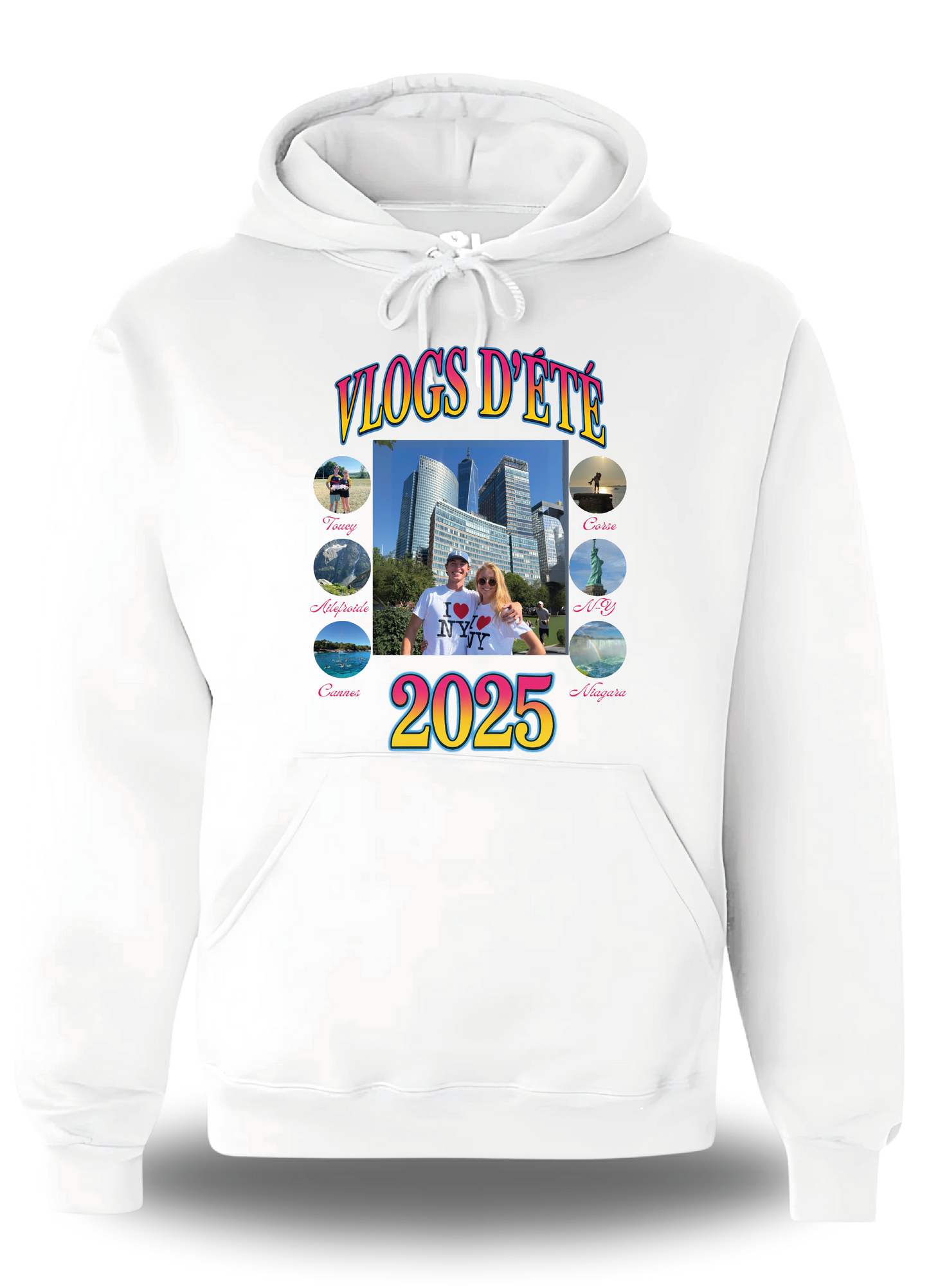 Sweatshirt Vlog d'Août Lena Situations - personnalisable