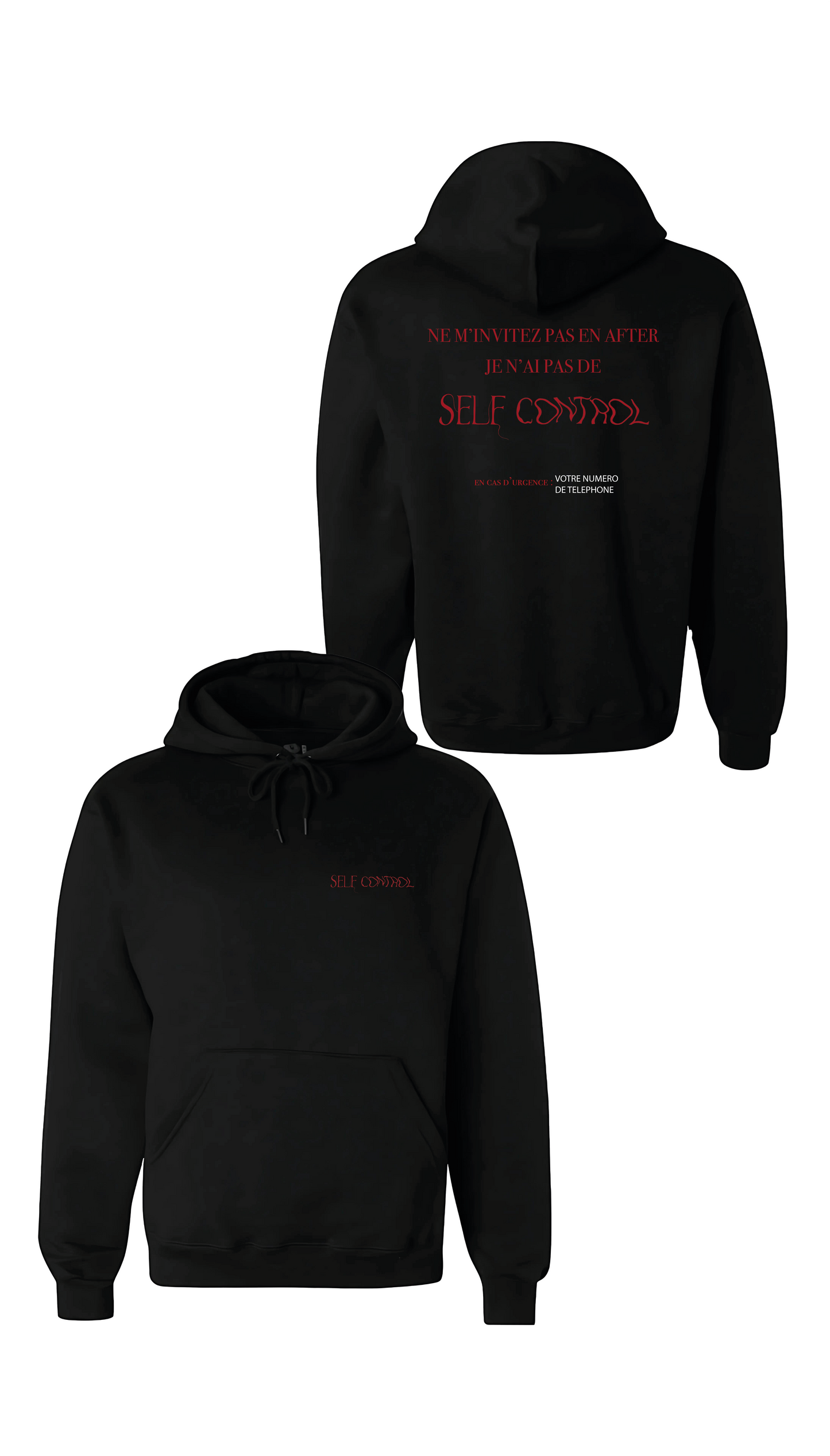 Customizable “No Self Control” T-SHIRT or SWEATSHIRT