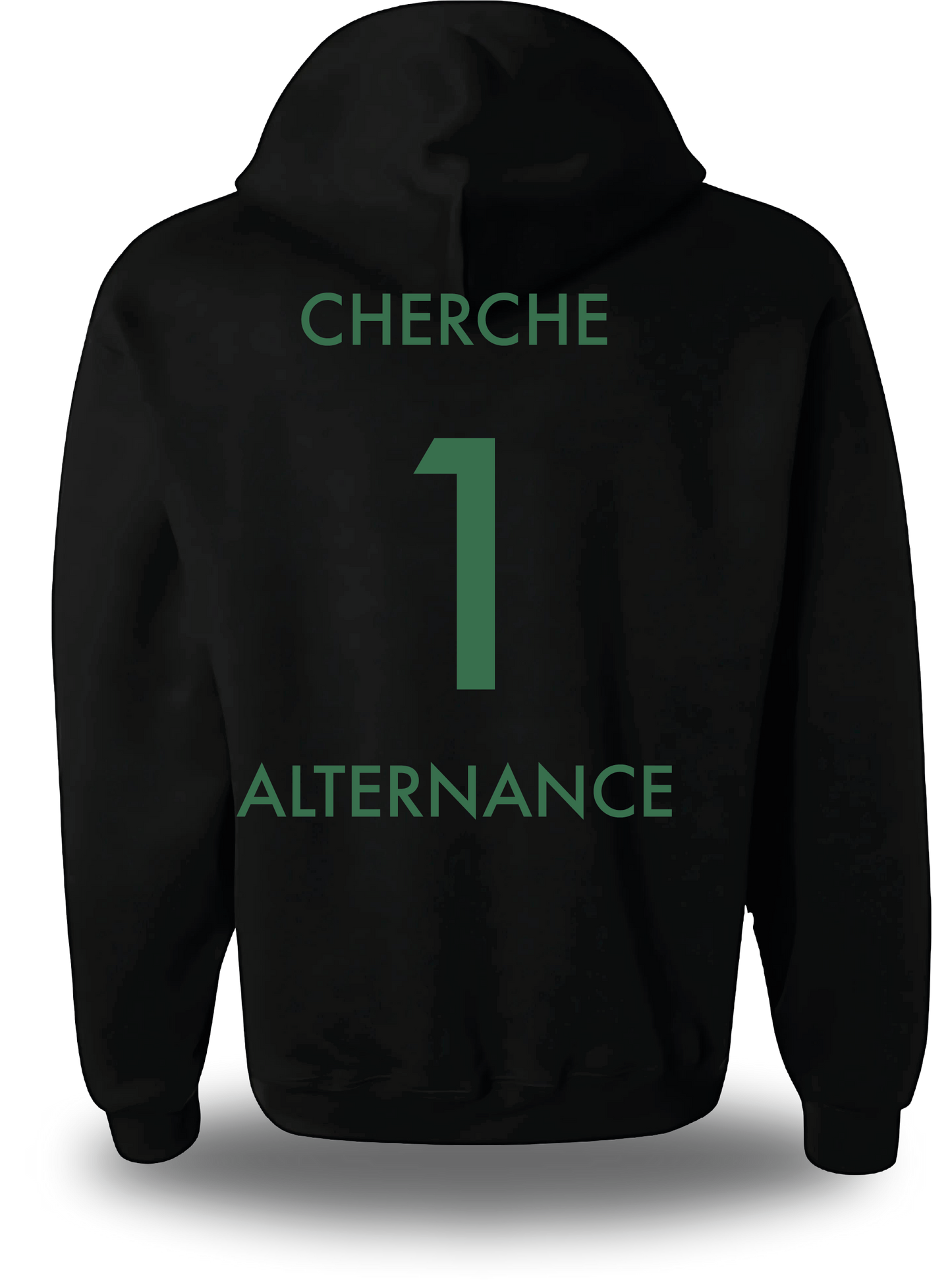 Sweatshirt CV personnalisé - Cherche 1 Alternance