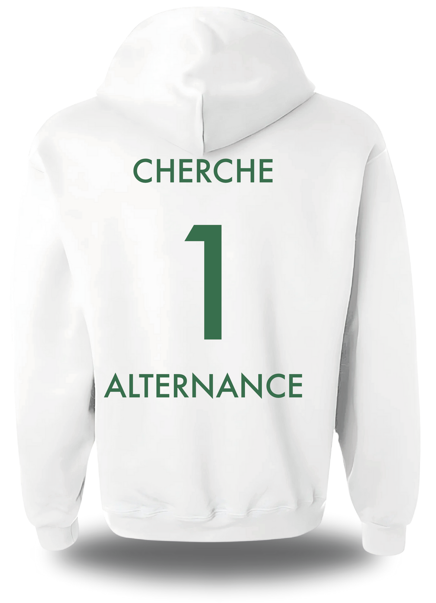 Sweatshirt CV personnalisé - Cherche 1 Alternance