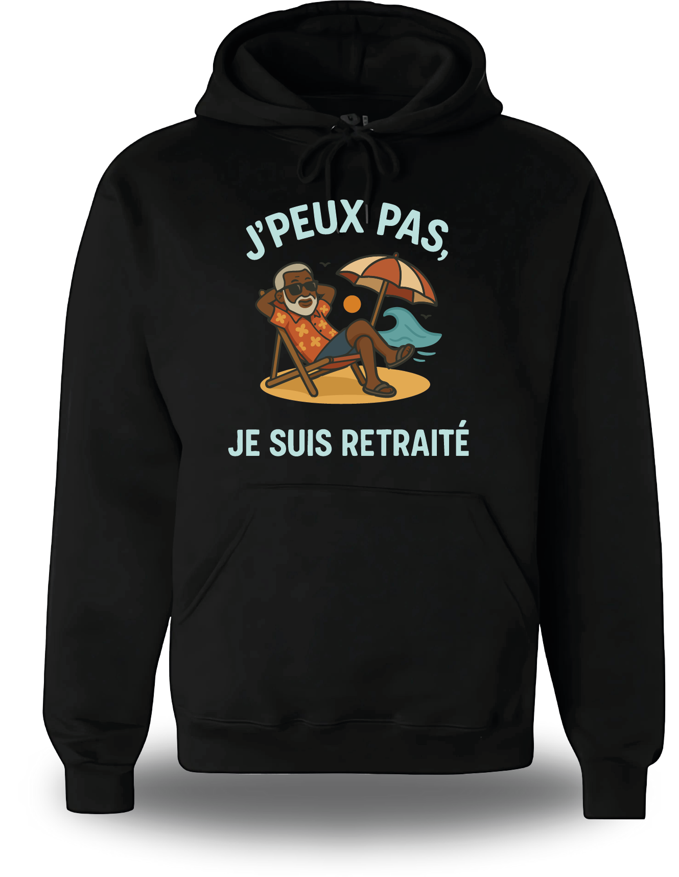 Sweatshirt J'peux pas je suis à la retraite