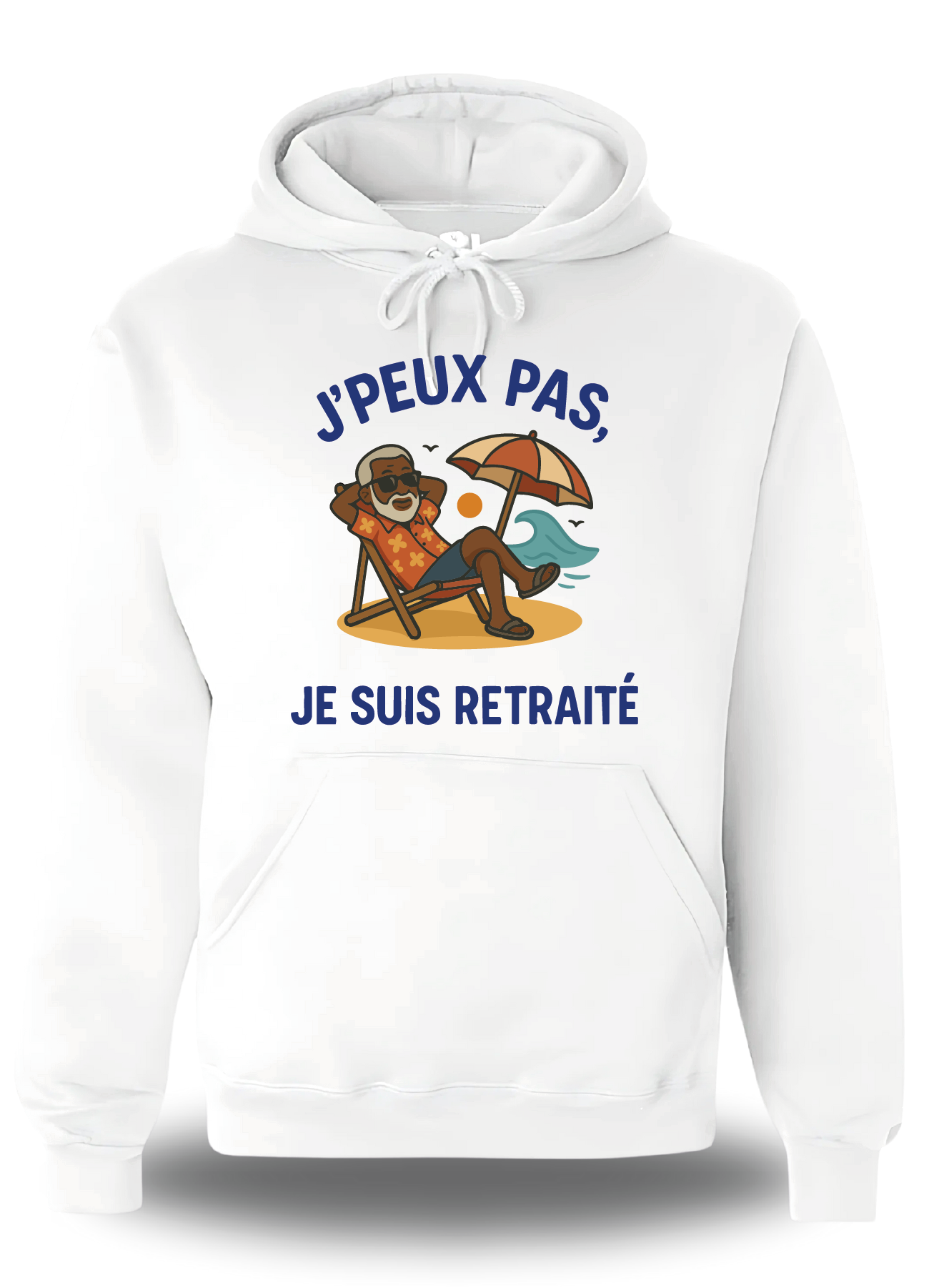 Sweatshirt J'peux pas je suis à la retraite