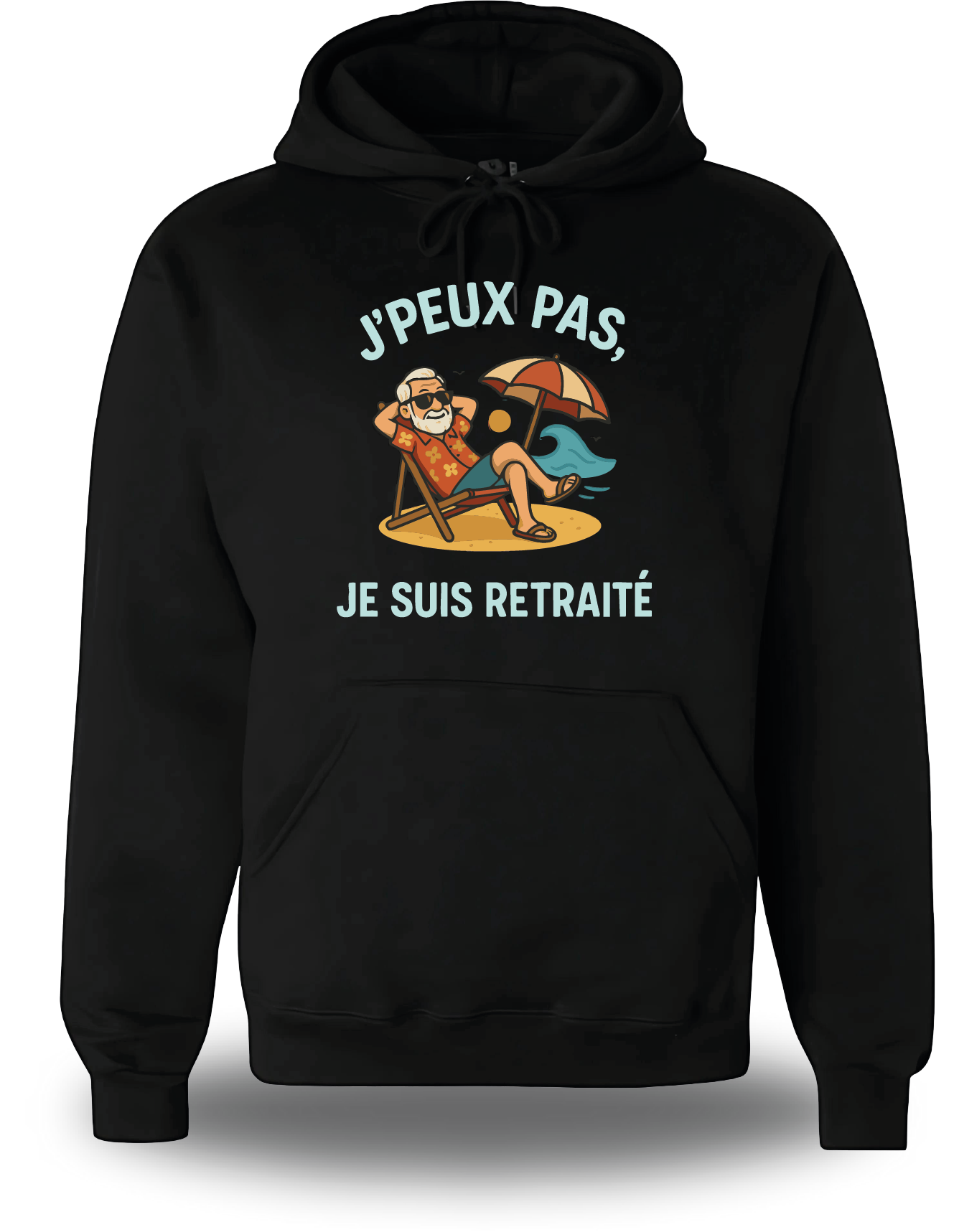 Sweatshirt J'peux pas je suis retraité