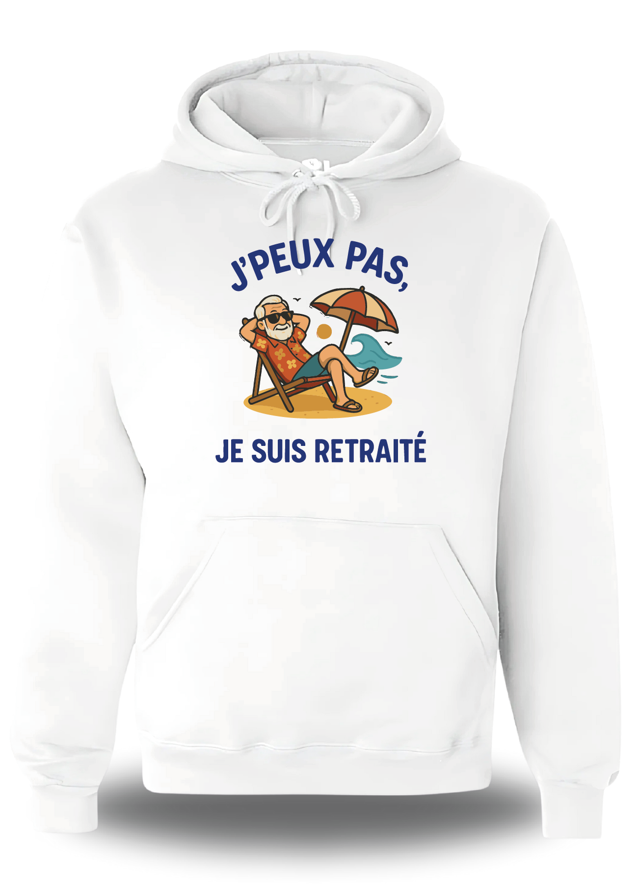 Sweatshirt J'peux pas je suis retraité