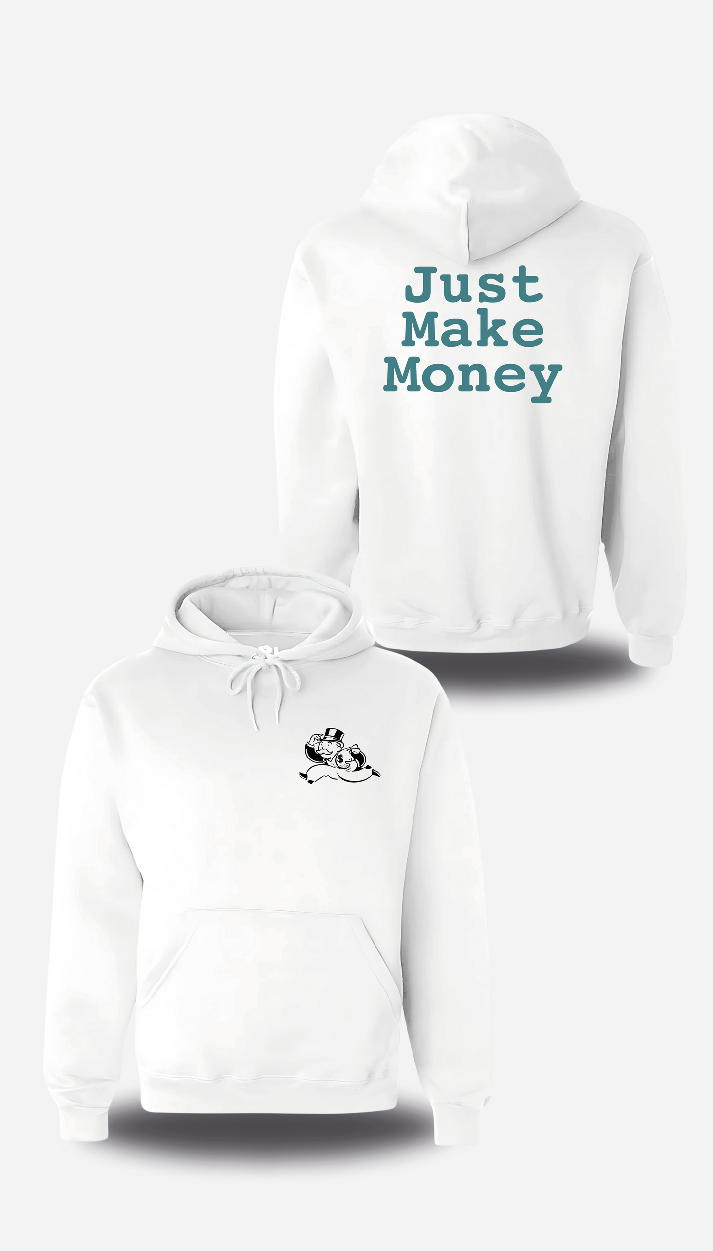 Camiseta o sudadera del Monopoly Just make money