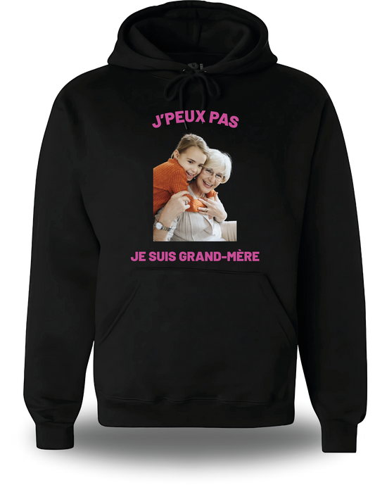 Sweatshirt Grand-Mère personnalisé - J'peux pas je suis grand-mère