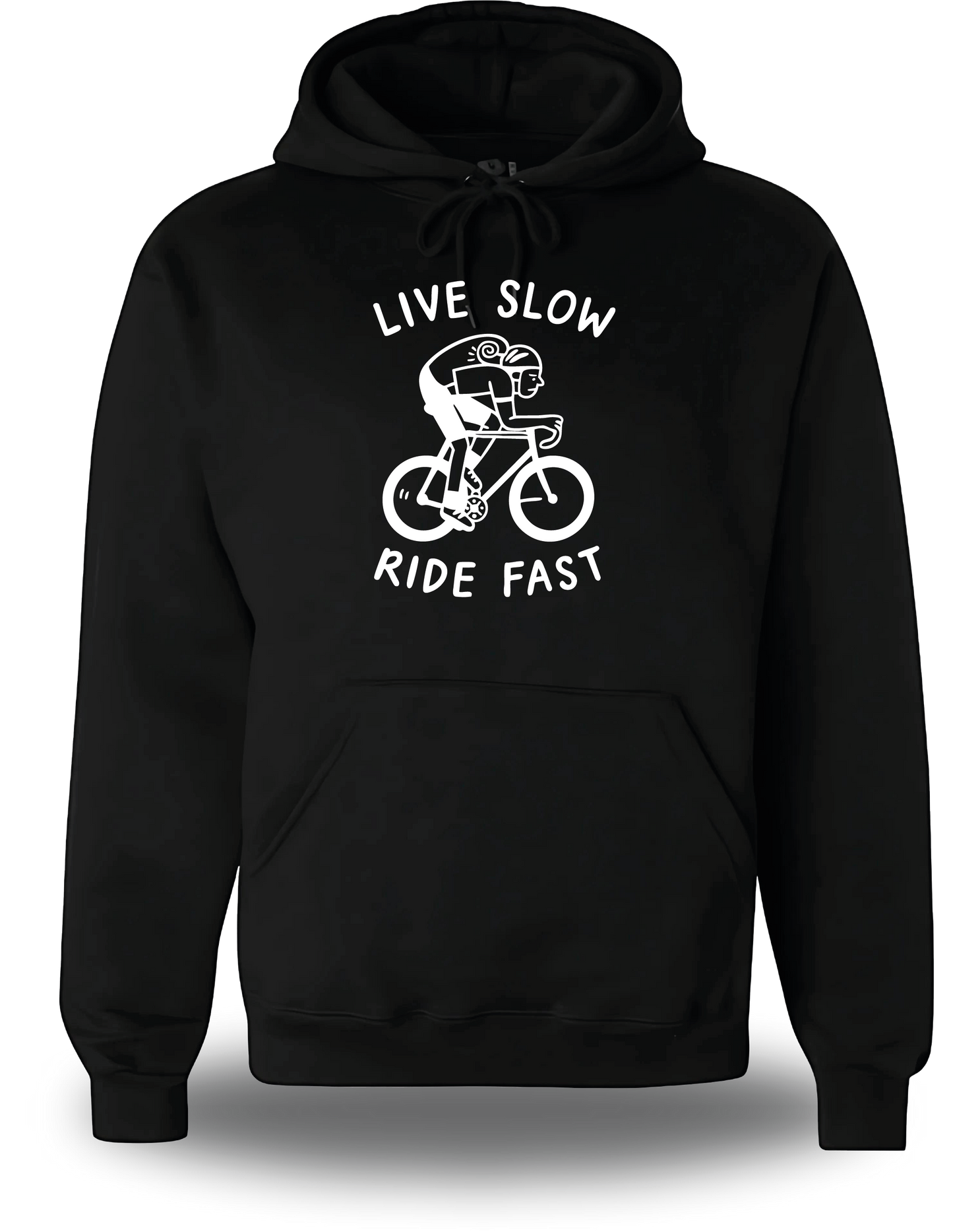 Sweatshirt Live Slow Ride Fast