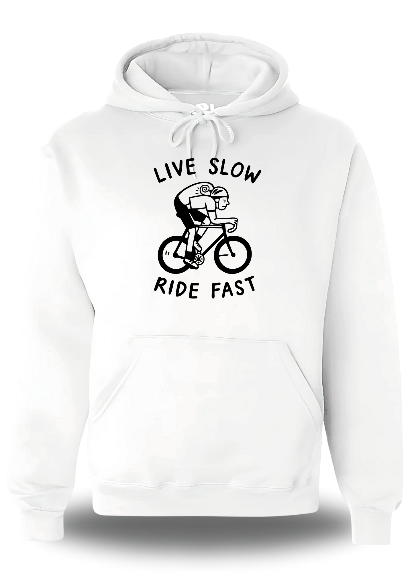 Sweatshirt Live Slow Ride Fast