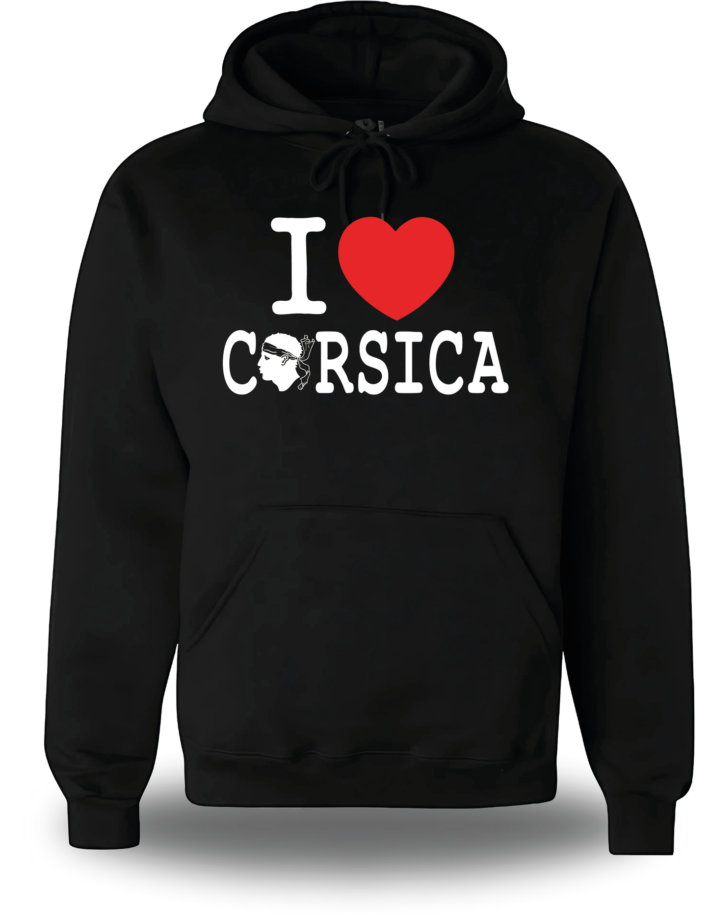 Sweatshirt I Love Corsica Tête de Maure