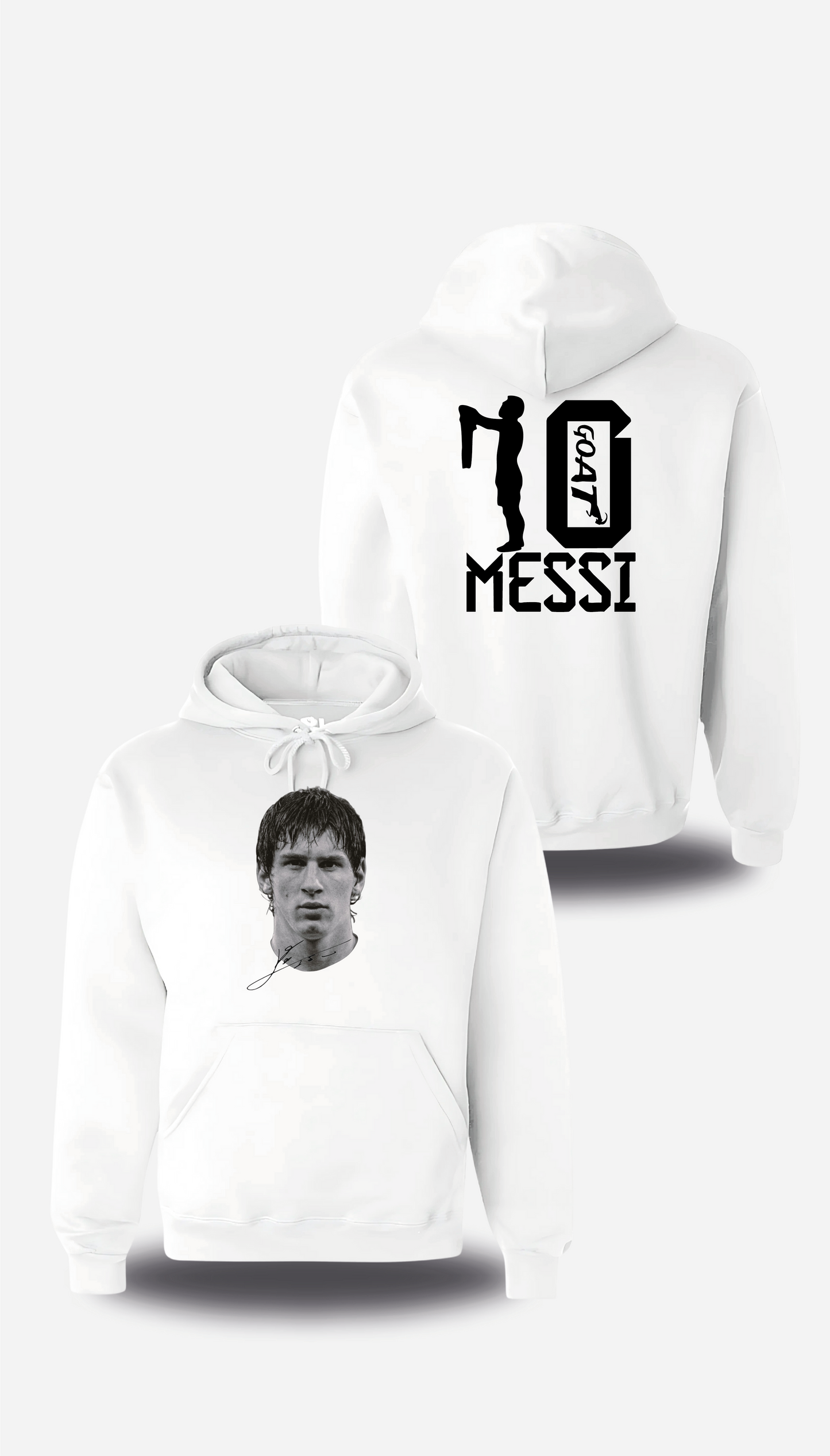 Sweatshirt Messi Goat - Streetwear Design