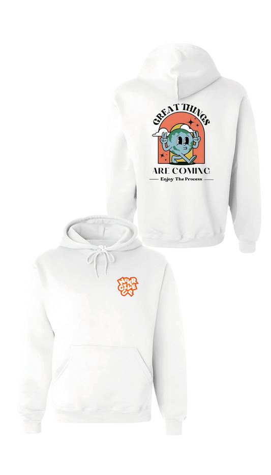 Never Give Up T-SHIRT or SWEATSHIRT