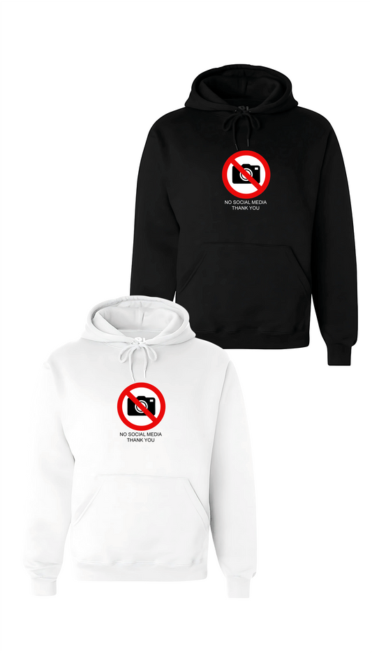 No Social Media T-SHIRT or SWEATSHIRT