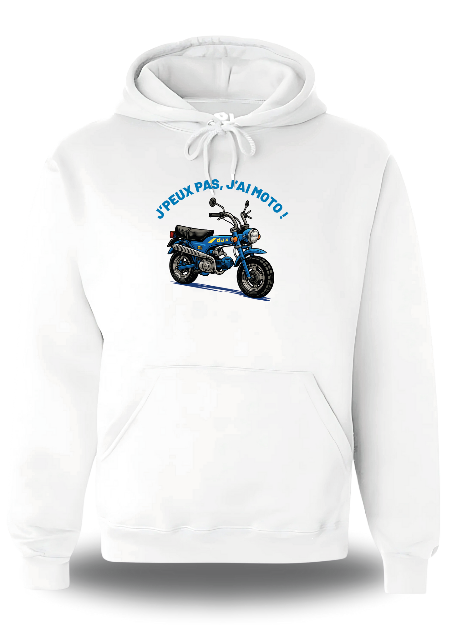 Sweat J'peux pas, j'ai moto personnalisé