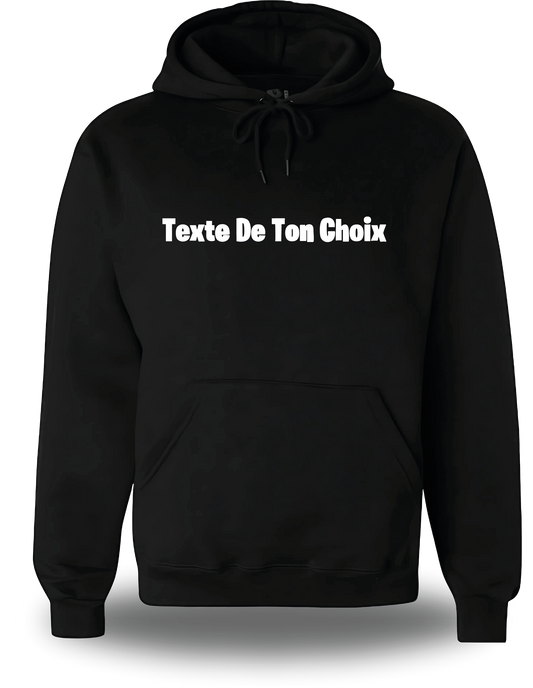 Sweatshirt logo Fortnite personnalise