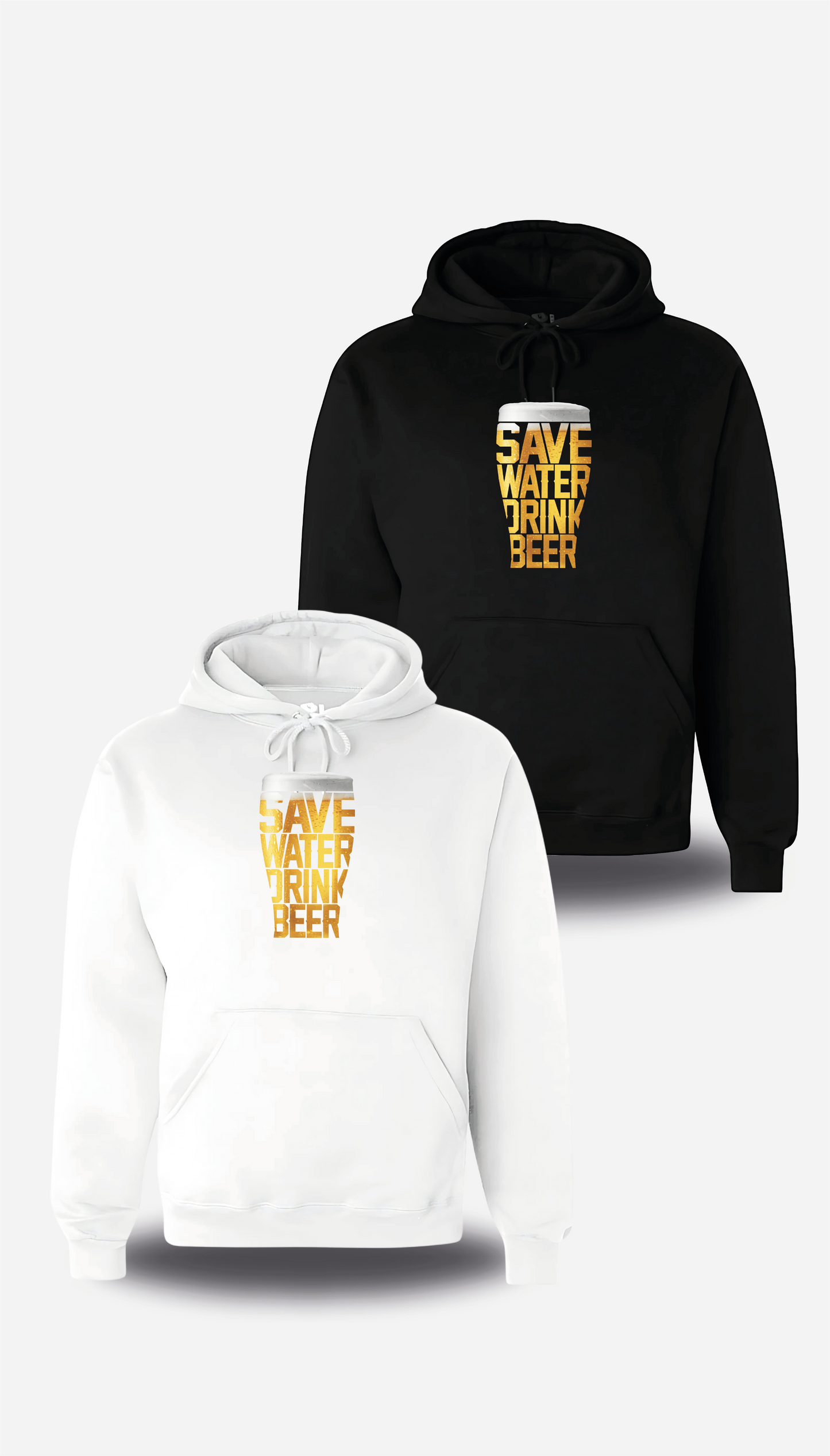 Sweatshirt Save Water Drink Beer