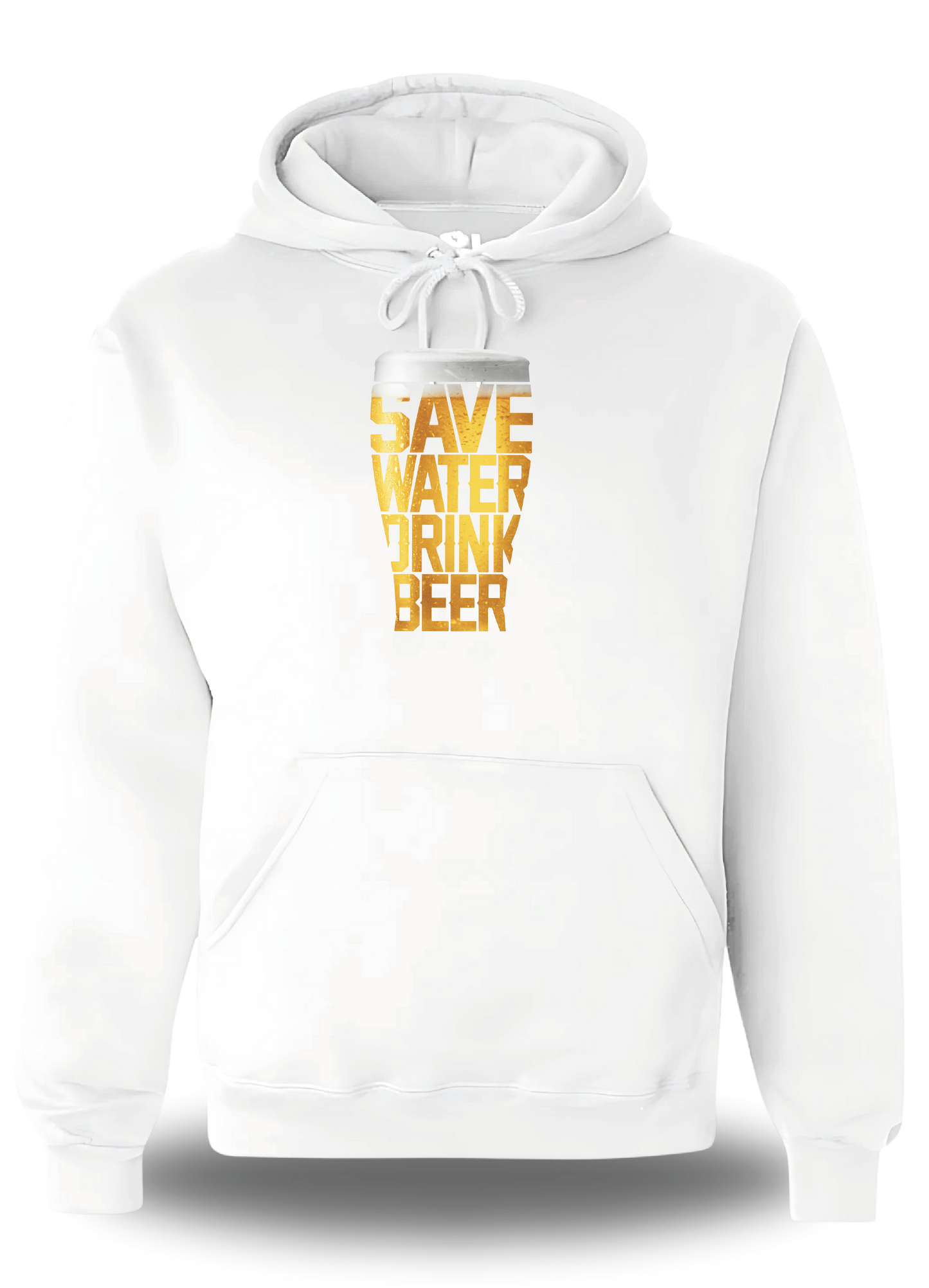 Sweatshirt Save Water Drink Beer