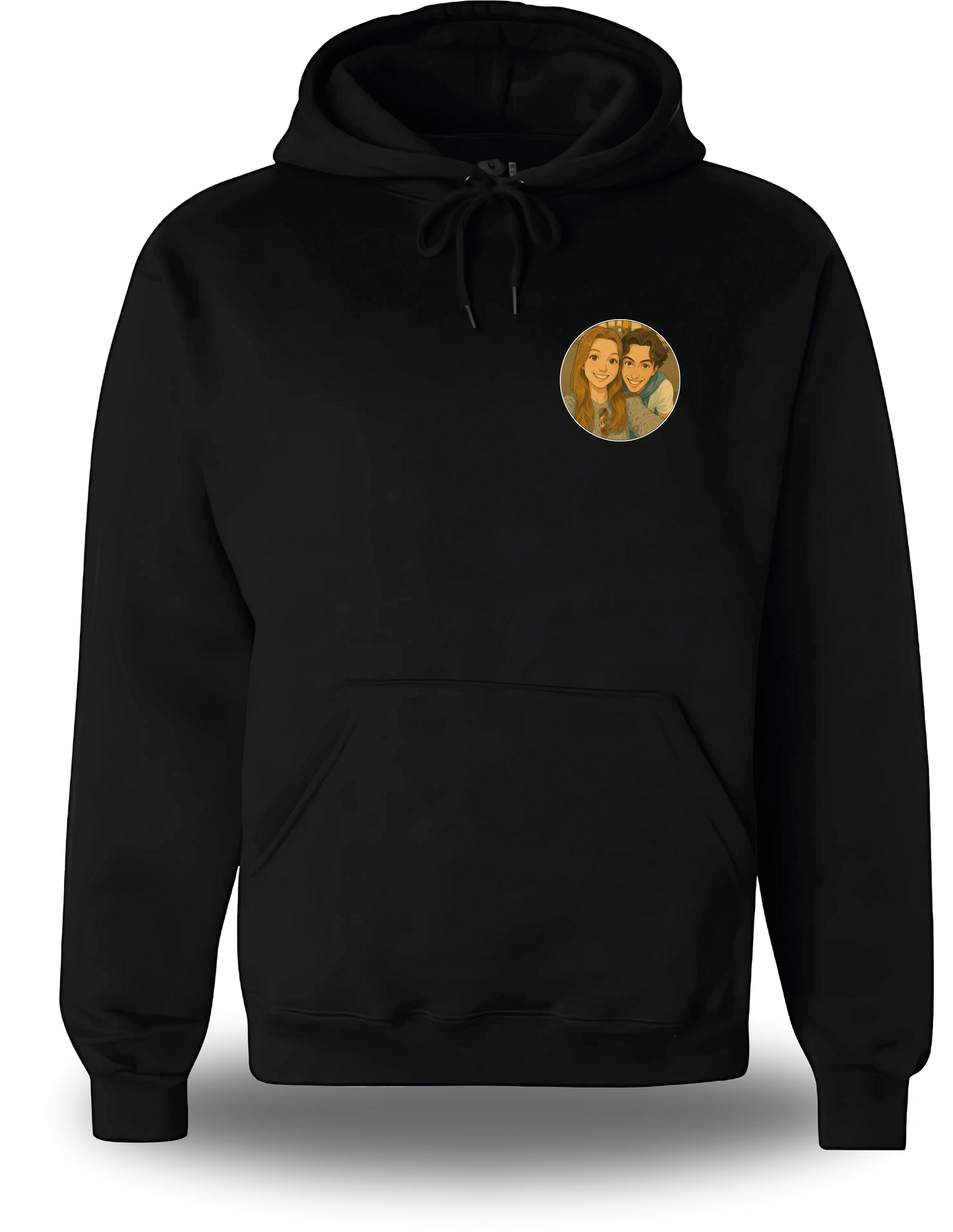 Sweat personnalisé photo style Ghibli