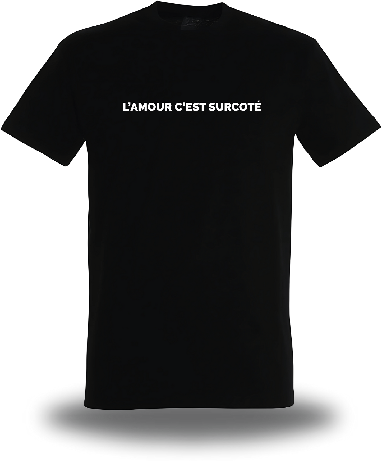 Camiseta L'amour c'est surcoté