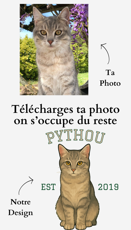 T-Shirt Animal personnalisé