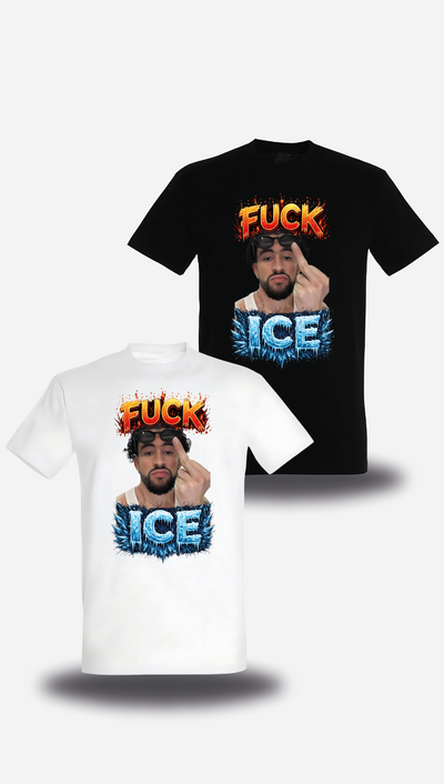 T-shirt Fuck ICE Bad Bunny