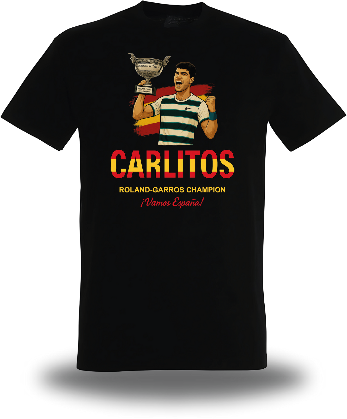 Carlos Alcaraz Roland-Garros Champion T-Shirt