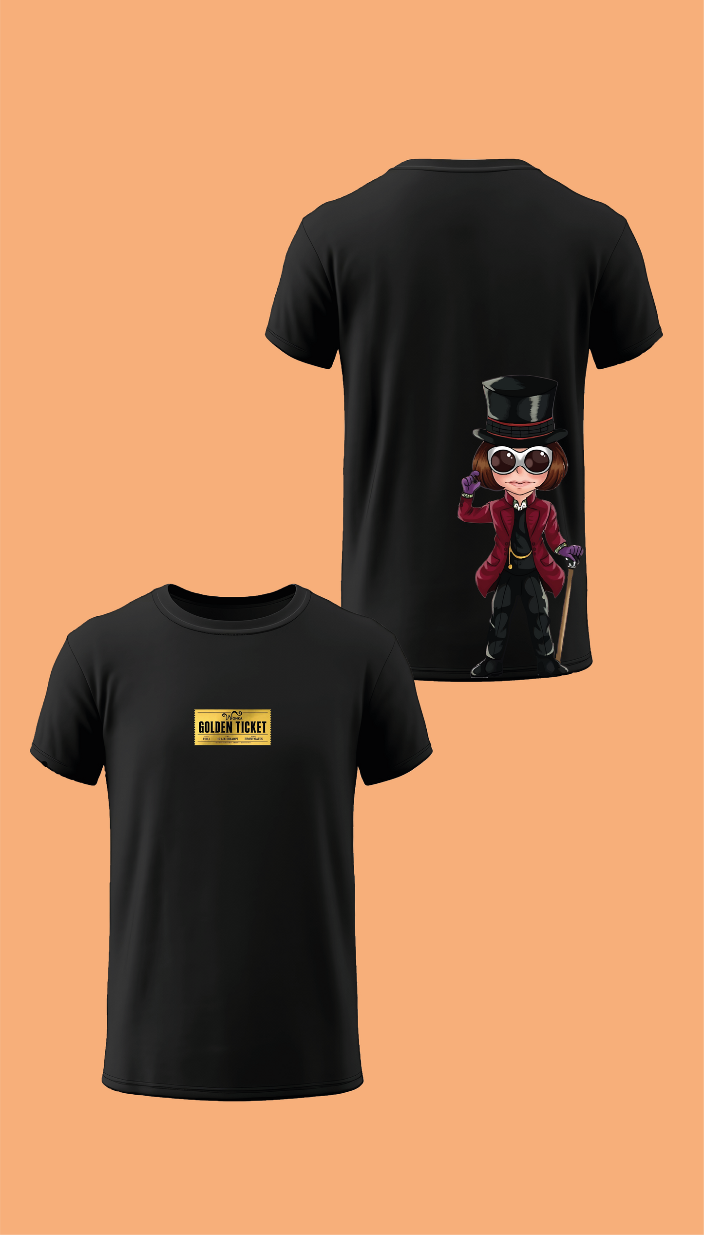 CAMISETA o SUDADERA Charlie y la fábrica de chocolate - Wonka