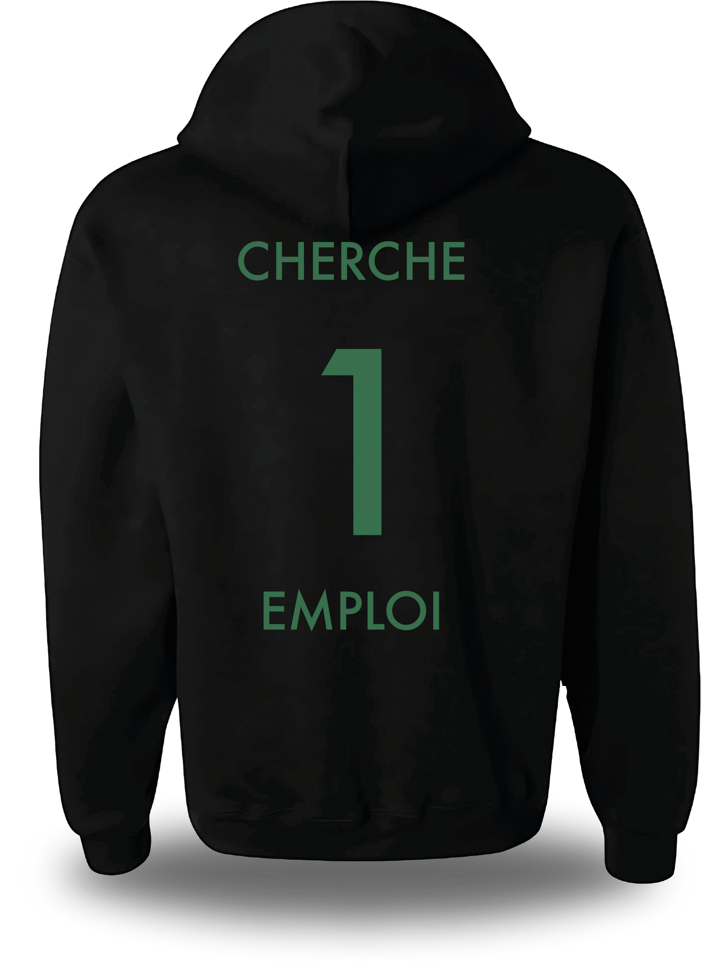 Sweatshirt CV personnalisé - Cherche 1 Emploi