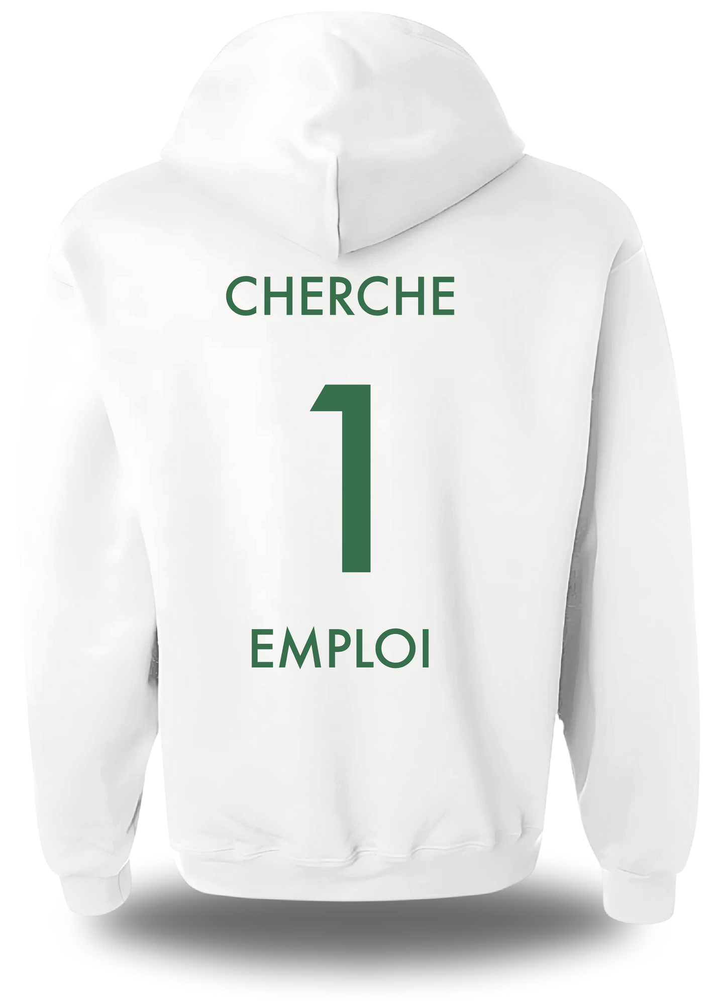 Sweatshirt CV personnalisé - Cherche 1 Emploi