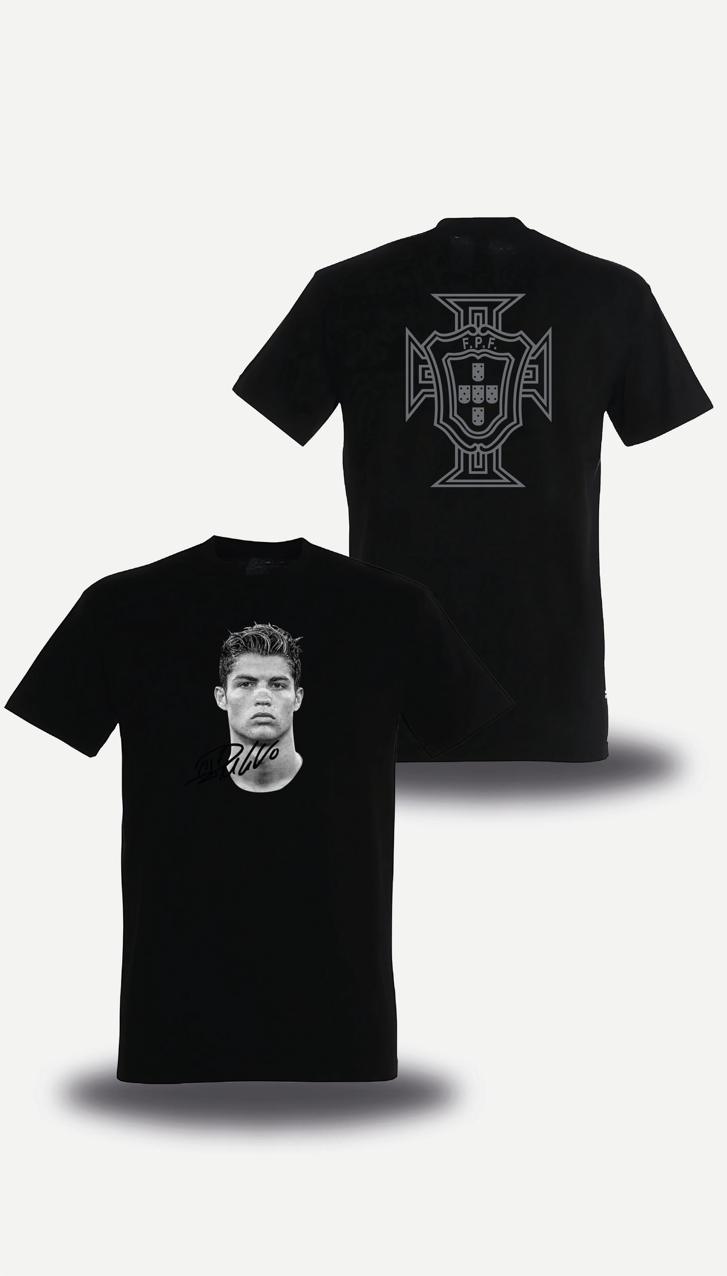 T-Shirt CR7 - Cristiano Ronaldo Streetwear Design