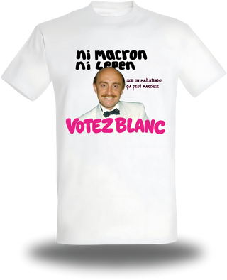 T-shirt Élection présidentielle personnalisé