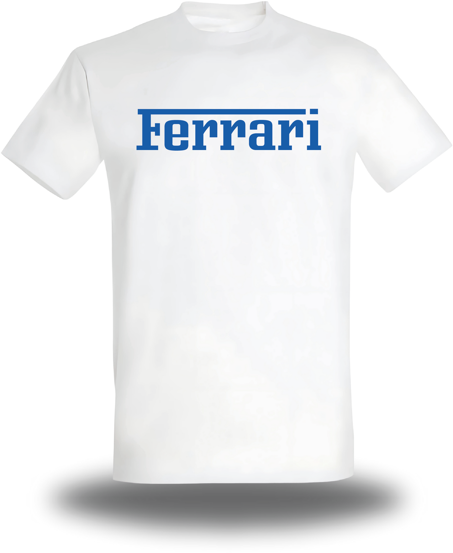 T-Shirt Ferrari Bleu
