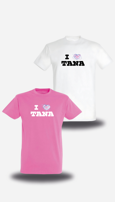 Camiseta I Love Tana