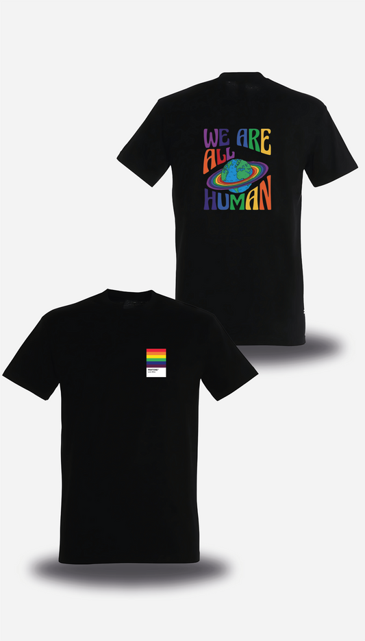 T-SHIRT LGBT WE ARE ALL HUMAN