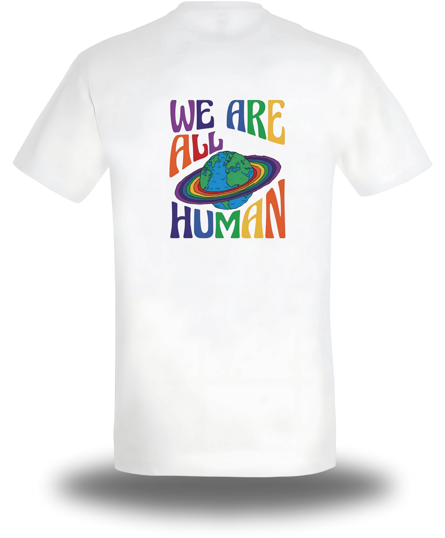 LGBT WE ARE ALL HUMAN T-SHIRT or SWEATSHIRT