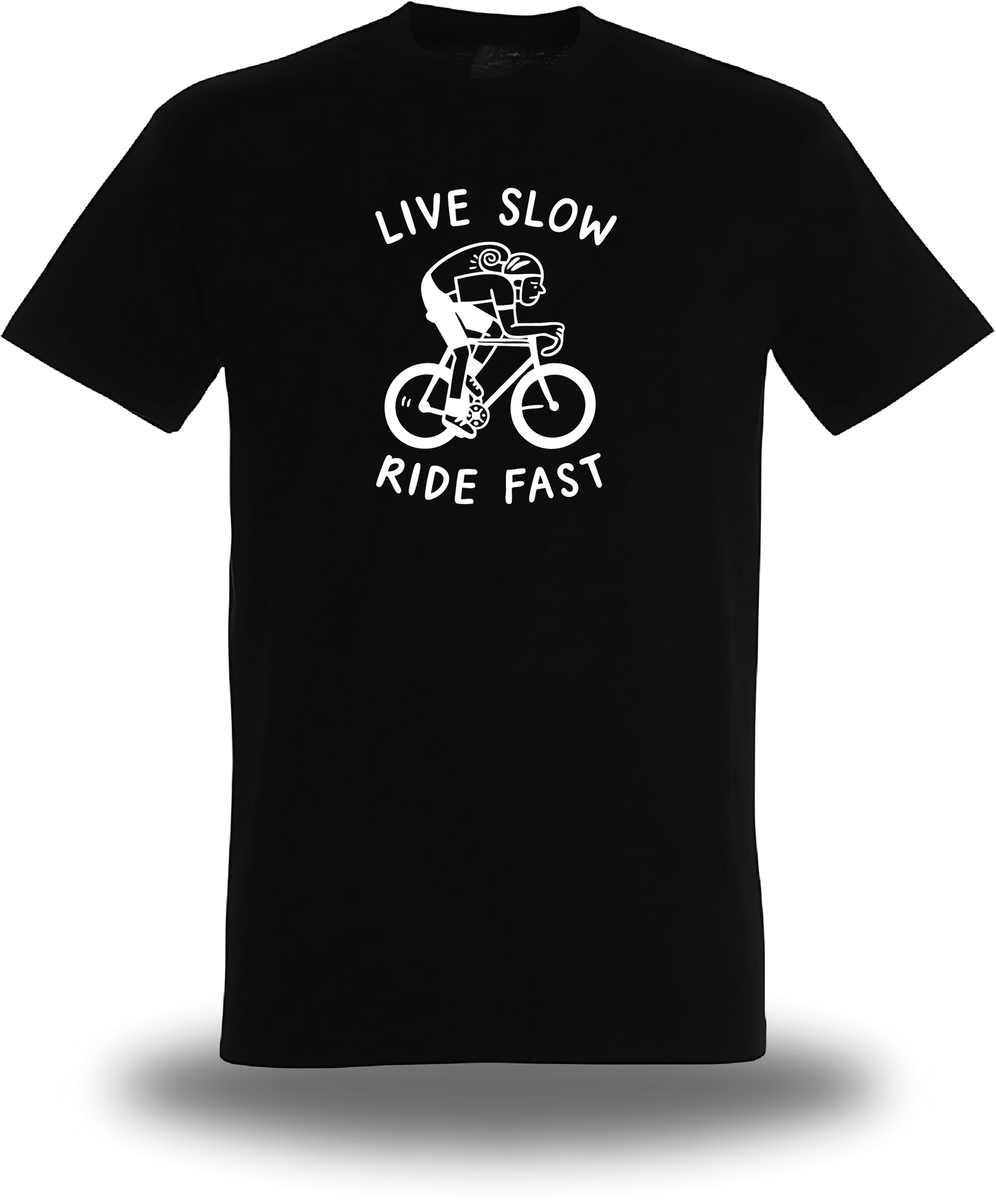 T-Shirt Live Slow Ride Fast