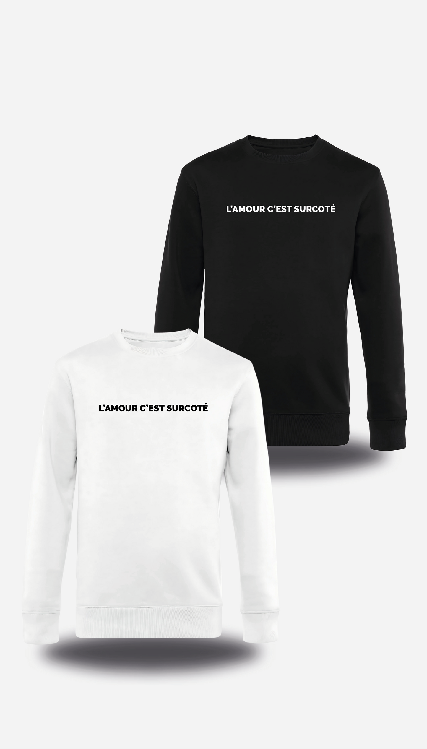 Camiseta L'amour c'est surcoté