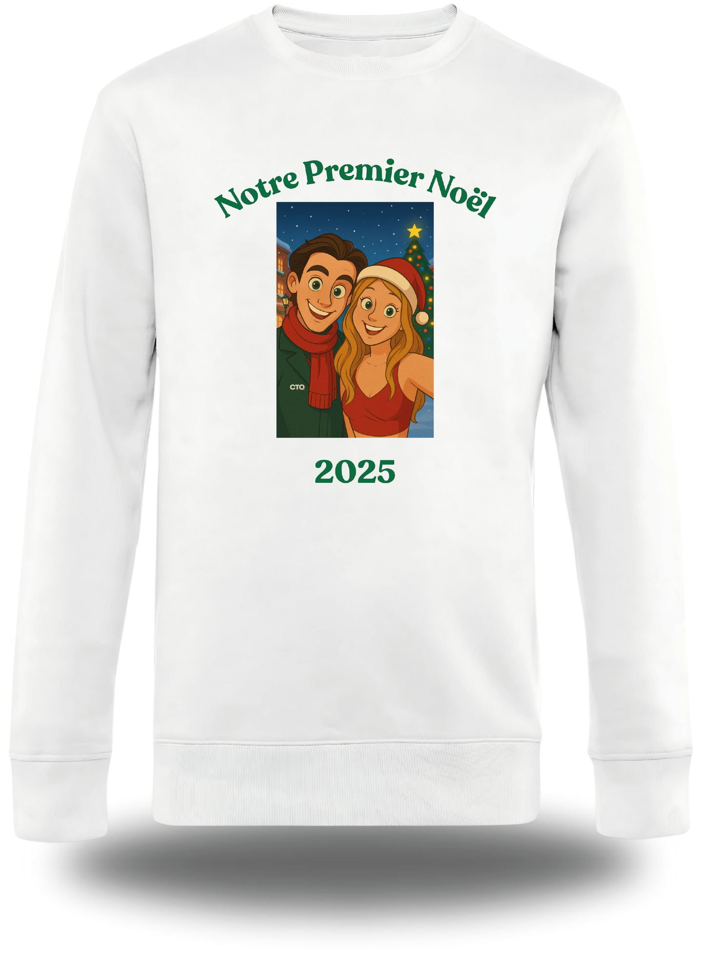 T-shirt personnalisé Noël