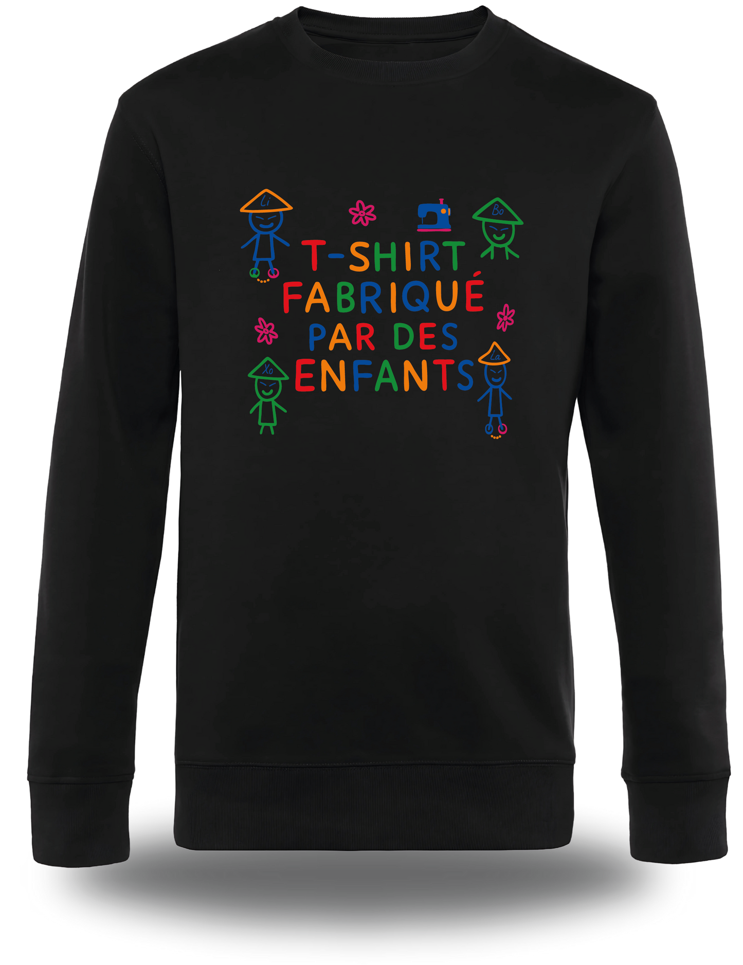 T-shirt Fabriqué par des Enfants Humour