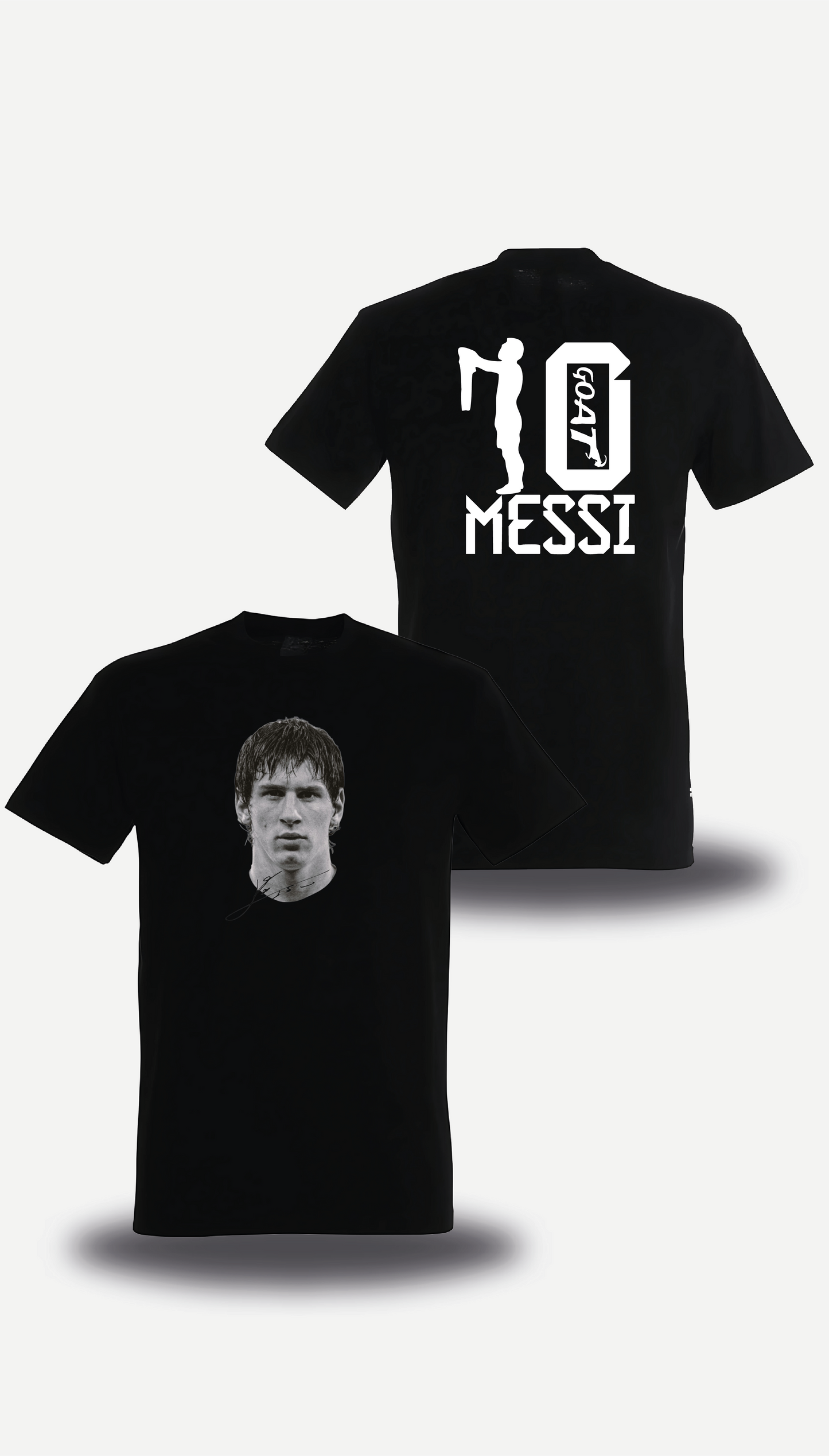 T-Shirt Messi Goat - Streetwear Design