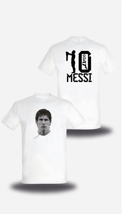 T-Shirt Messi Goat - Streetwear Design